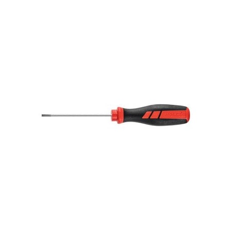 Holex Screwdriver for flat head, with power grip, Blade width: 2.5mm 660701 2,5